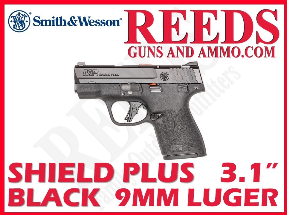 Smith & Wesson Shield Plus TS CA Compliant 9mm 3.1in 2-10Rd Mags 14031-img-0