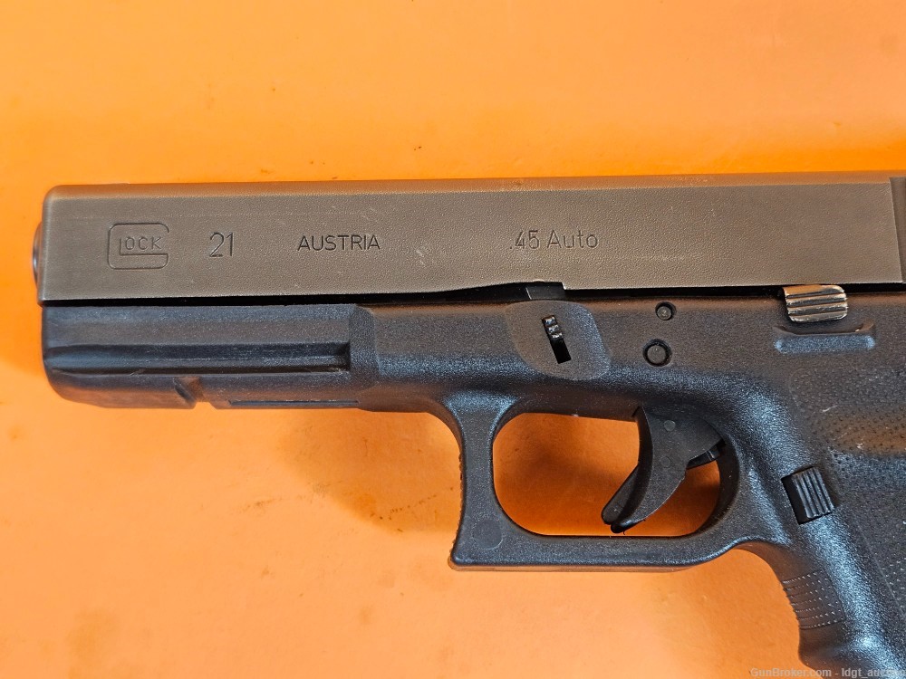 Unique Engraved Glock 21 RTF2 Grip Texture Gen 3 SF LEO Trade In .45 RTF 2-img-8