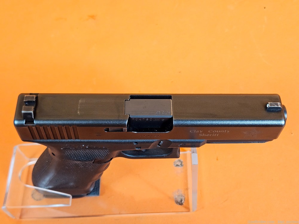 Unique Engraved Glock 21 RTF2 Grip Texture Gen 3 SF LEO Trade In .45 RTF 2-img-3