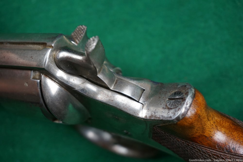 British Tranter 1868 Nickel Cased Revolver 450 Adams 4.5" No Reserve  -img-11