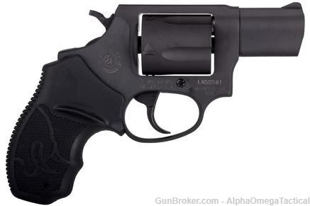 Taurus 905 Blued Revolver 9mm Luger 5rd Capacity 2" Barrel Rubber Grip-img-0