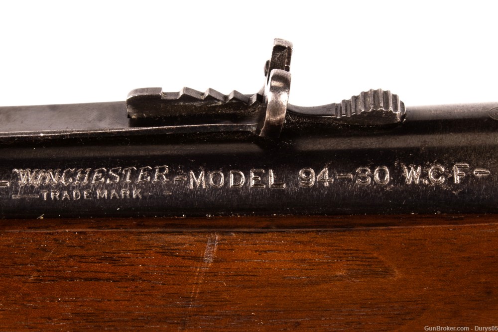 Pre 64 Winchester 94 (Mfd 1947) Flat Band 30-30 Durys # 16824-img-16