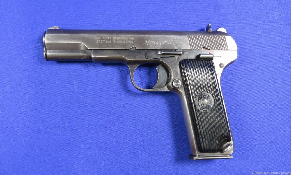 Zastava M57 7.62x25mm Single-Action Yugoslavian Pistol – 1960-61 - C&R-img-4