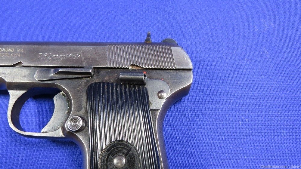 Zastava M57 7.62x25mm Single-Action Yugoslavian Pistol – 1960-61 - C&R-img-8