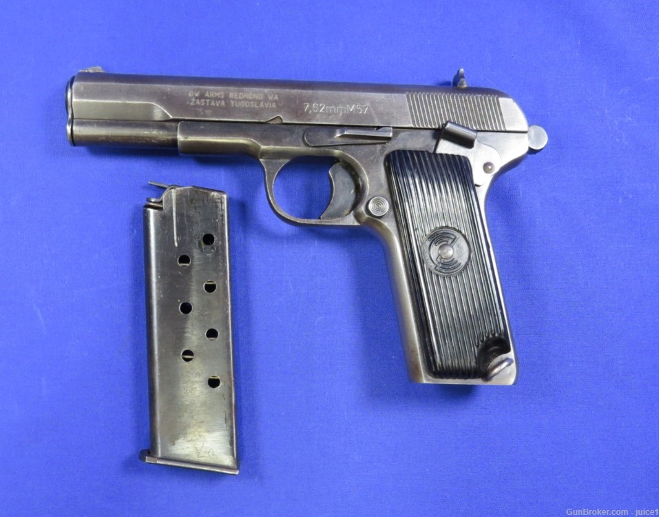 Zastava M57 7.62x25mm Single-Action Yugoslavian Pistol – 1960-61 - C&R-img-2
