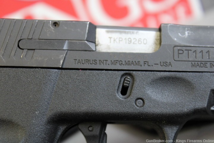Taurus PT111 Millennium  G2 9mm Item P-118-img-8