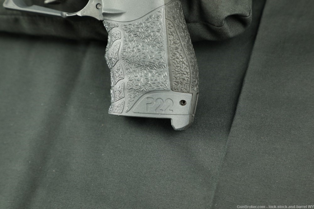 Walther Arms P22Q P22 Tungsten Gray .22LR 3.5” Semi-Auto Pistol w/ Case-img-24