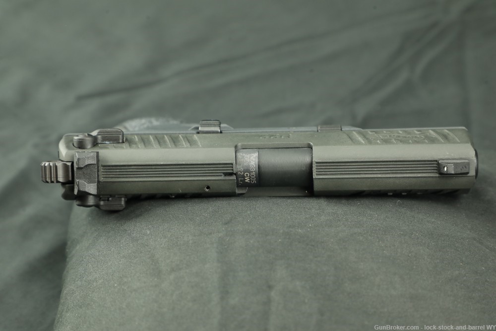 Walther Arms P22Q P22 Tungsten Gray .22LR 3.5” Semi-Auto Pistol w/ Case-img-9