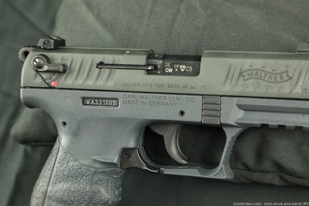 Walther Arms P22Q P22 Tungsten Gray .22LR 3.5” Semi-Auto Pistol w/ Case-img-21