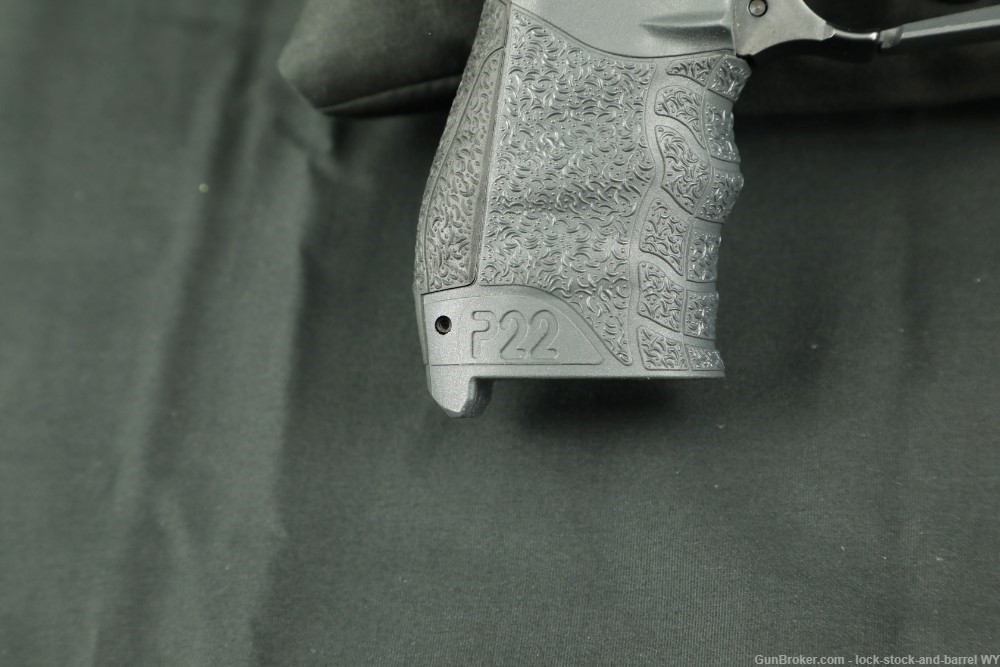 Walther Arms P22Q P22 Tungsten Gray .22LR 3.5” Semi-Auto Pistol w/ Case-img-18