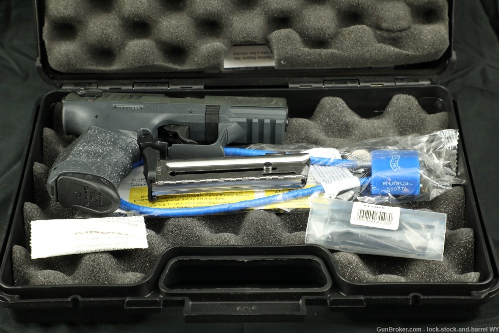 Walther Arms P22Q P22 Tungsten Gray .22LR 3.5” Semi-Auto Pistol w/ Case-img-42