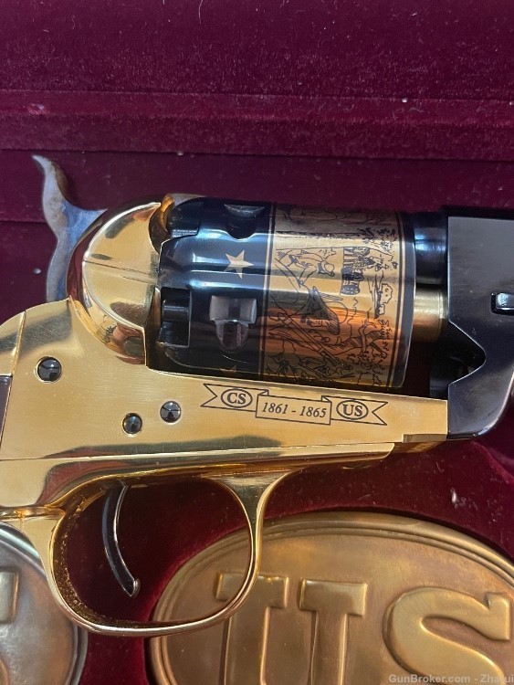 The Civil War Sesquicentennial A. Uberti 1851 Navy Revolver-img-6