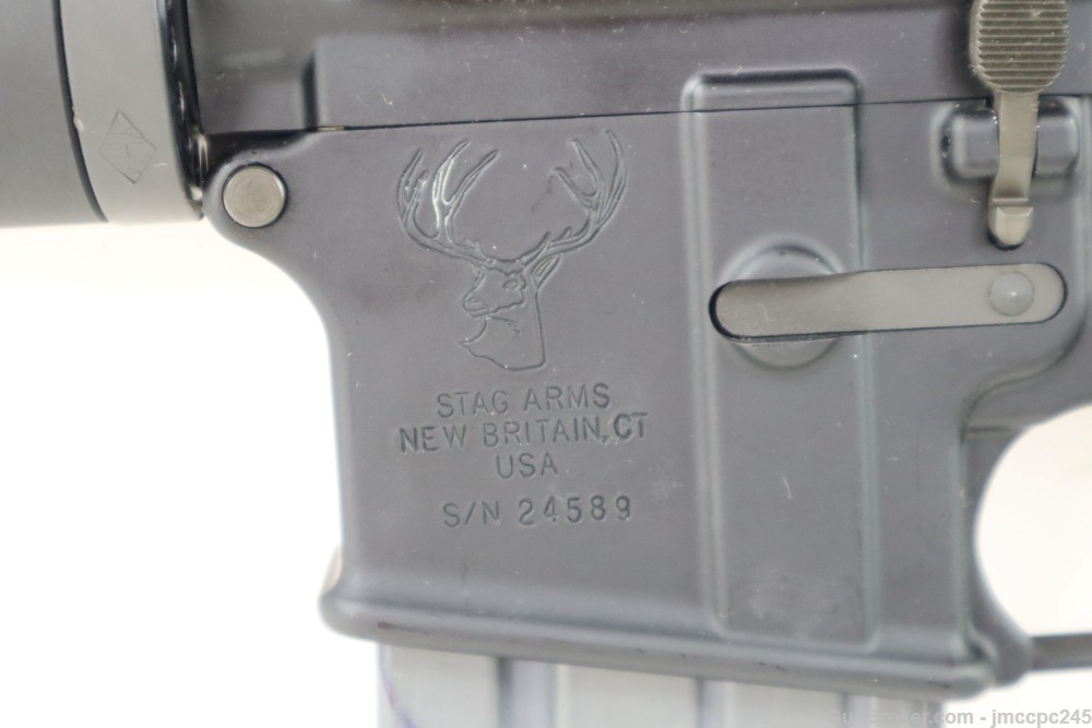Very Nice Left Hand Stag Arms Stag-15 2L 5.56 .223 Rem Semi Auto Rifle LH -img-13