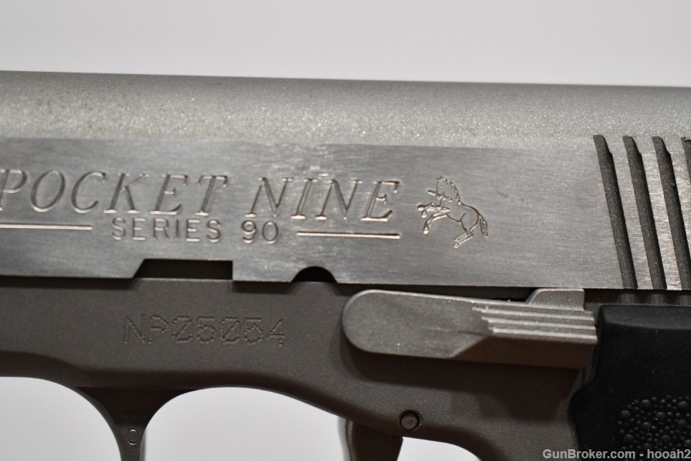 Nice Colt Pocket Nine Series 90 9mm Semi Auto Pistol W Case 1999-img-12