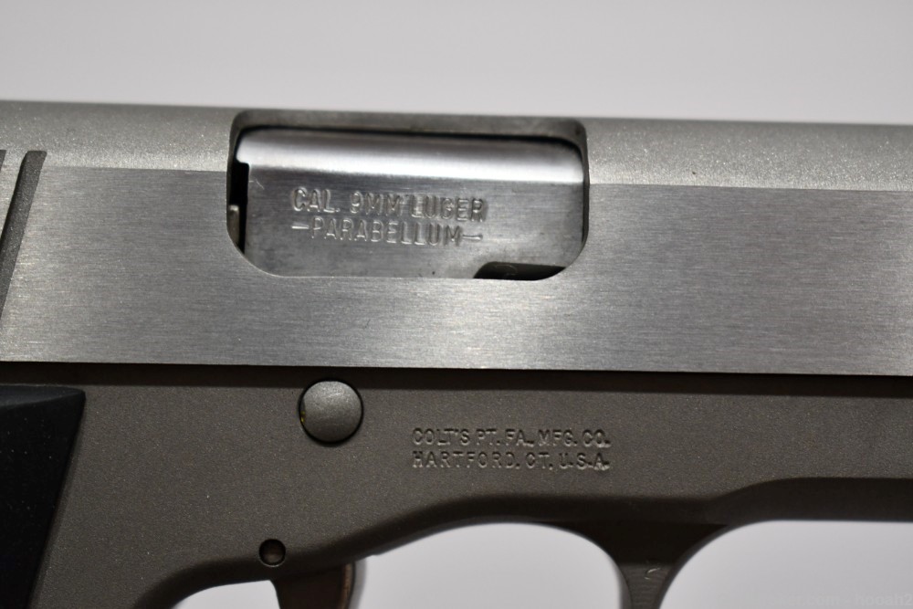 Nice Colt Pocket Nine Series 90 9mm Semi Auto Pistol W Case 1999-img-6