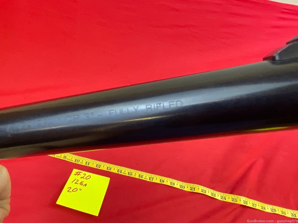Remington 870 12 Gauge 20 Inch Fully Rifled Cantilever Barrel 3 Inch Gloss -img-2