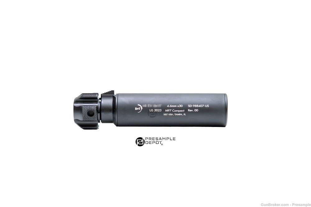 B&T H&K MP7 Compact Suppressor (MP7A1 | MP7A2 ) Old Collar Design-img-0