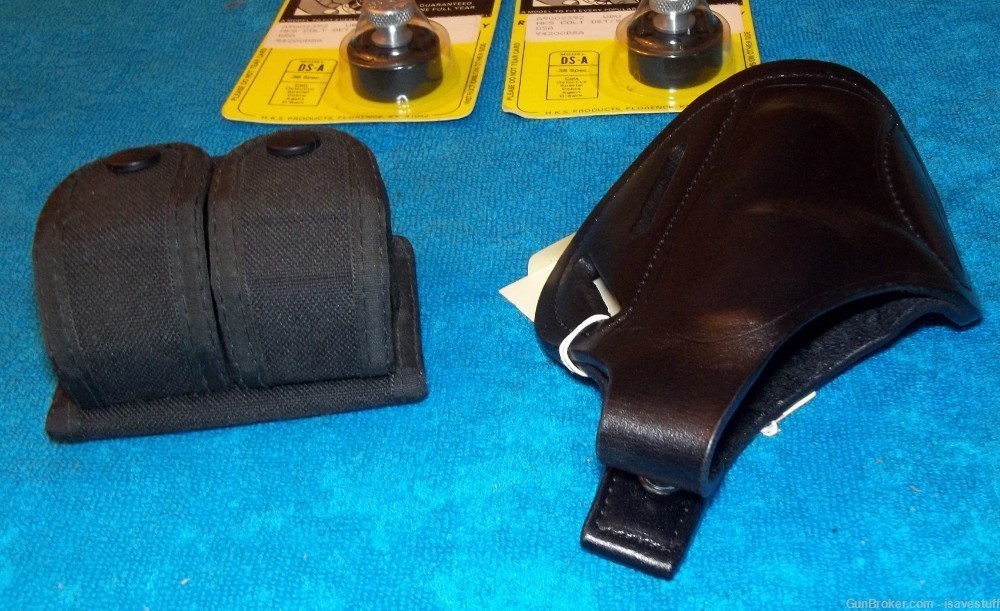 COLT Detective Special PACKAGE NOS Strong R/H Holster Belt Carrier & 2 DS-A-img-5