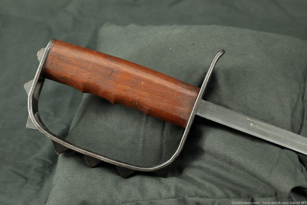 US WWI 1917 U.S. L.F. & C  Knuckle Duster Trench Knife & Sheath-img-3
