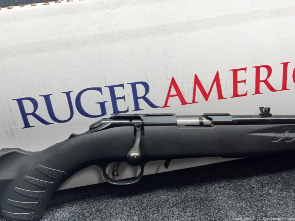 USED Ruger American Rimire in .17 HMR with 22" Brl and 1 Magazine!!-img-2