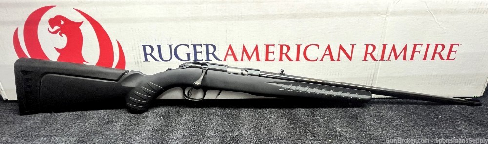 USED Ruger American Rimire in .17 HMR with 22" Brl and 1 Magazine!!-img-9