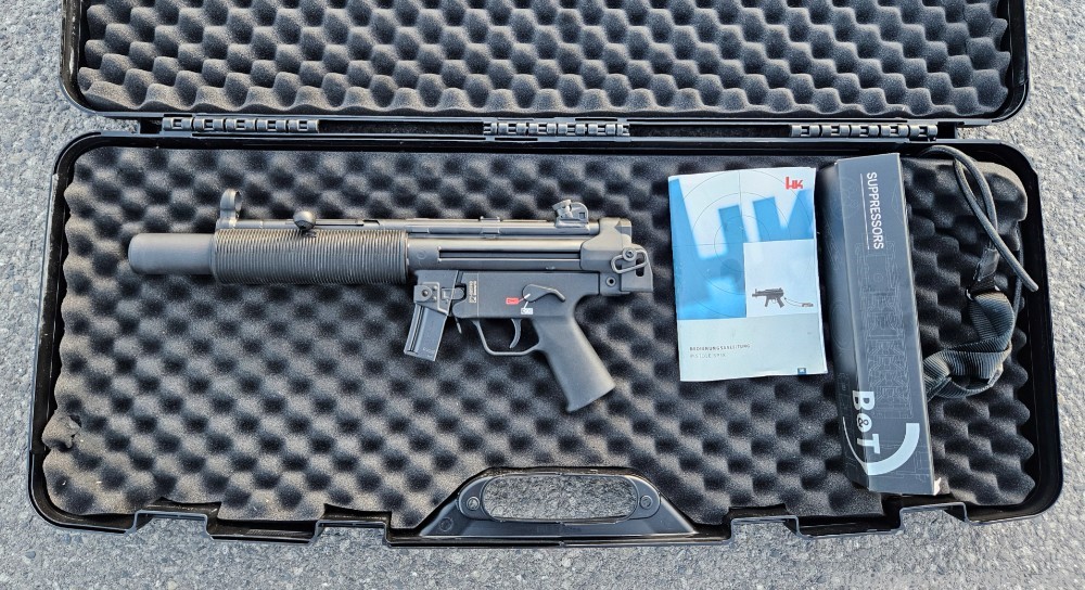 B&T HK SP5SD / MP5SD Pistol w/ # Matching Suppressor - SP5 SD 1 of 100 made-img-0