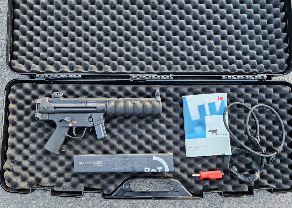 B&T HK SP5SD / MP5SD Pistol w/ # Matching Suppressor - SP5 SD 1 of 100 made-img-4