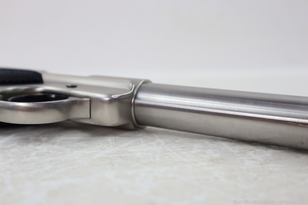 Very Nice Stainless Ruger Mark II Target .22 LR Semi Auto Pistol Made 1987 -img-15