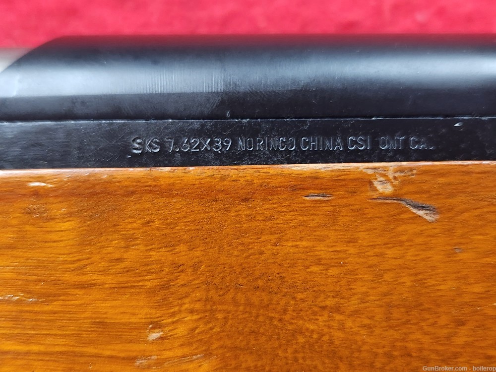 Excellent, Chinese 0134 Norinco SKS rifle, 7.62x39, w/original box!-img-57