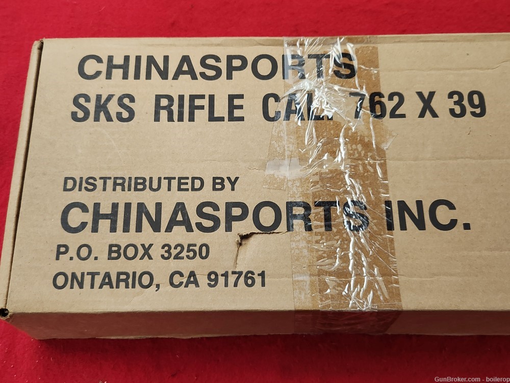 Excellent, Chinese 0134 Norinco SKS rifle, 7.62x39, w/original box!-img-156