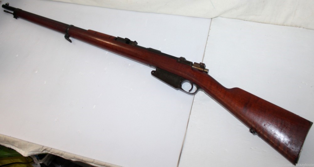 Mauser Modelo Argentino 1891 7.65 Bolt Action Carbine Rifle LOEWE Berlin   -img-9