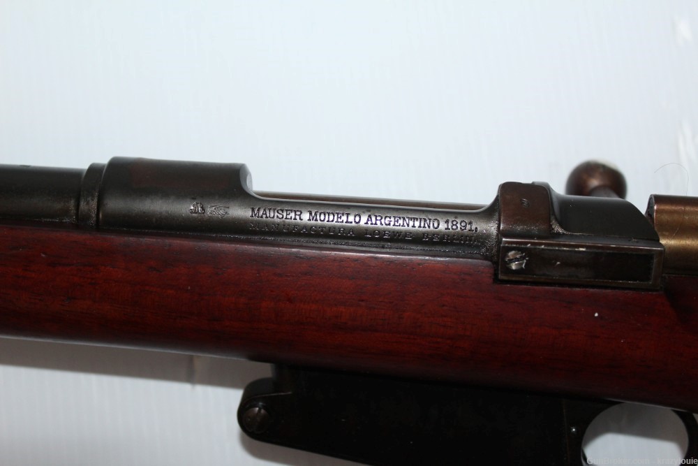 Mauser Modelo Argentino 1891 7.65 Bolt Action Carbine Rifle LOEWE Berlin   -img-44