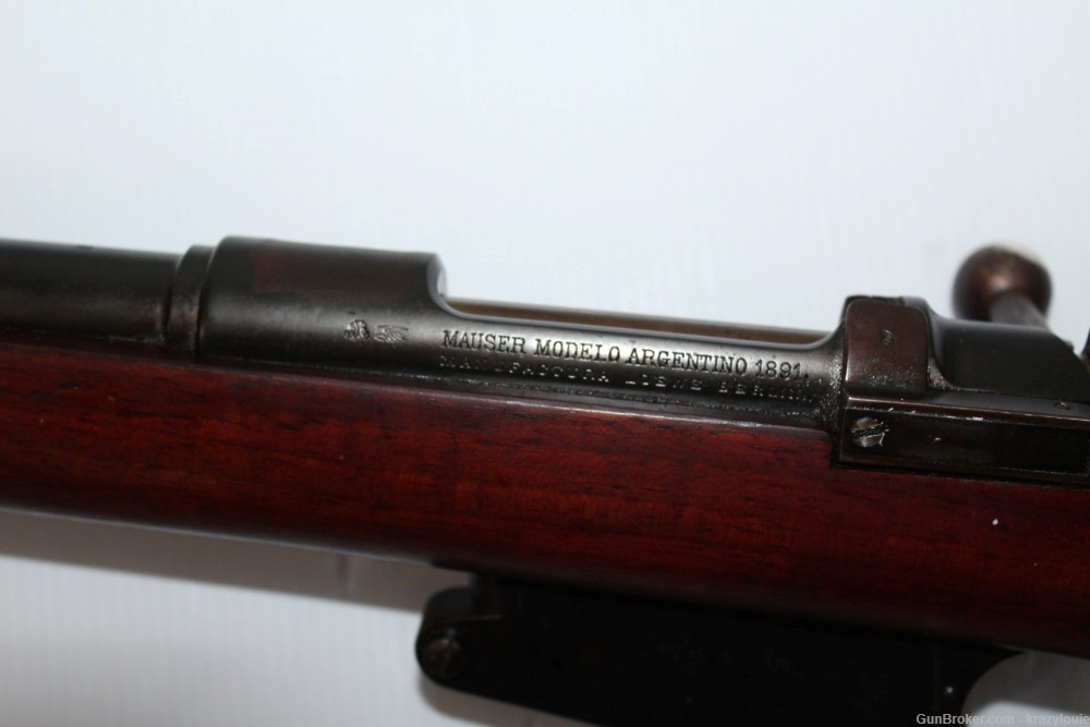 Mauser Modelo Argentino 1891 7.65 Bolt Action Carbine Rifle LOEWE Berlin   -img-43