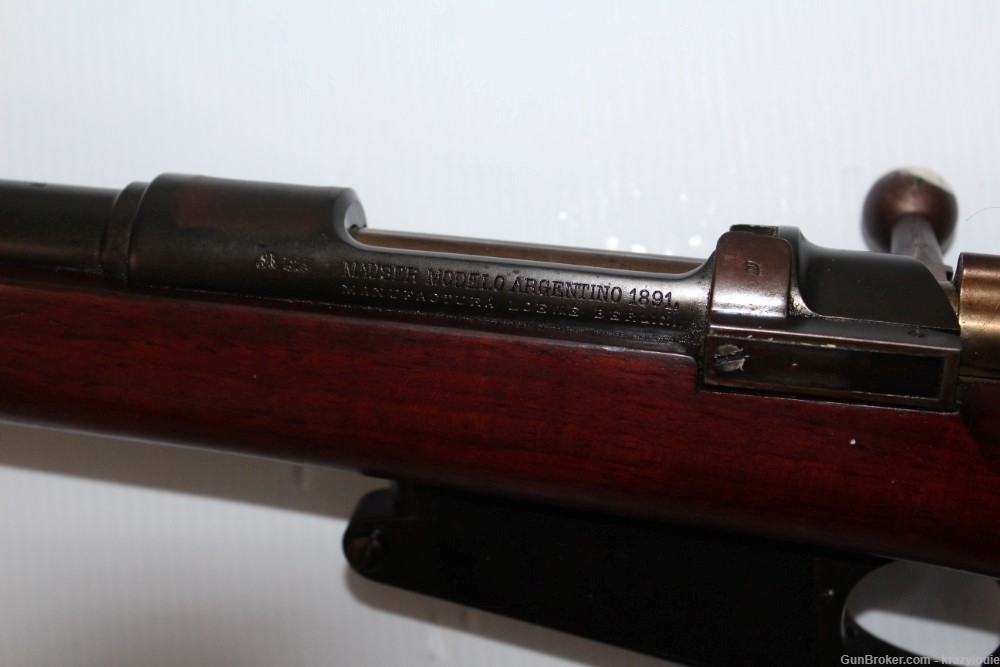 Mauser Modelo Argentino 1891 7.65 Bolt Action Carbine Rifle LOEWE Berlin   -img-42