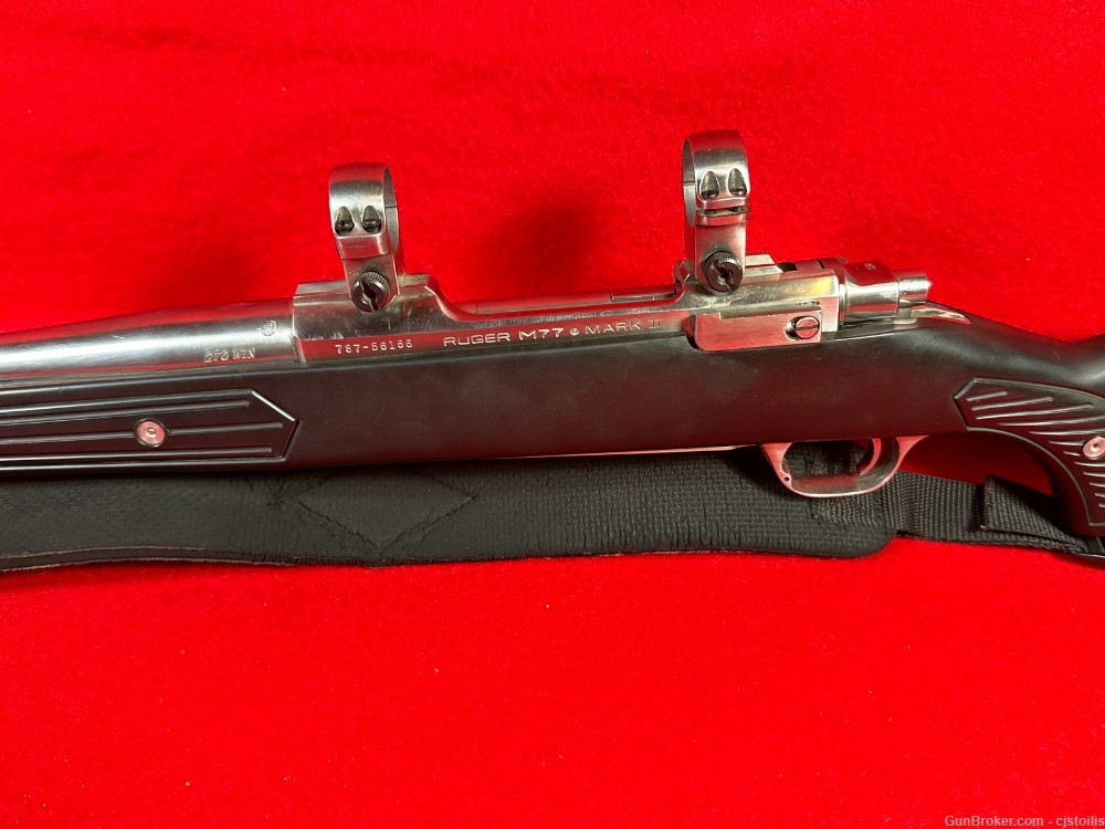 Ruger Model M77 Mark II 270 Win All Weather Paddle Stock Skelton Bolt Rifle-img-3