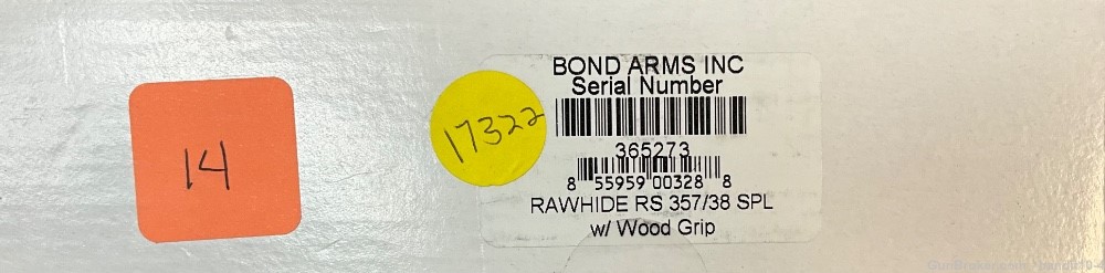 Bond Arms Rawhide W - 357/38 - Derringer - 17322-img-5