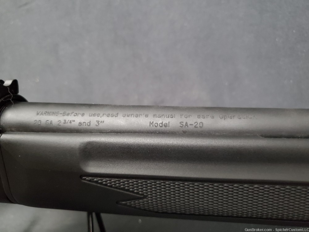 Mossberg SA-20 20 Gauge Semi Auto Shotgun Pistol Grip Fixed Stock 20ga 3"-img-15