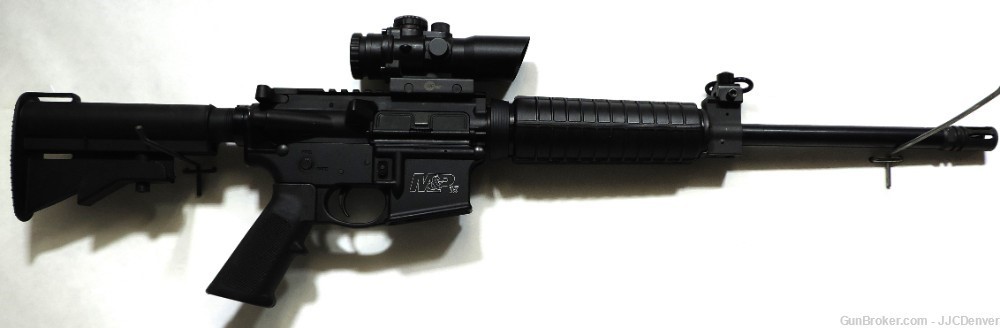 Smith & Wesson M&P15 5.56 NATO M&P-15 Scope SIG Sauer CP1 Compact Prismatic-img-0