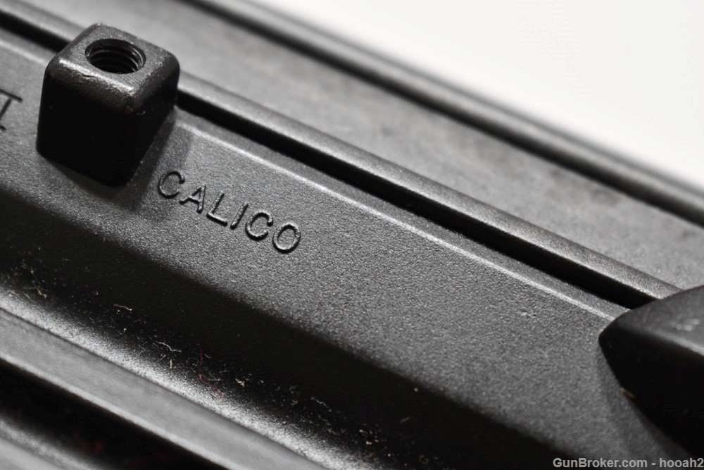 Nice Calico Liberty III Semi Auto 9mm Pistol W 50 Rd Helical Drum Magazine-img-39