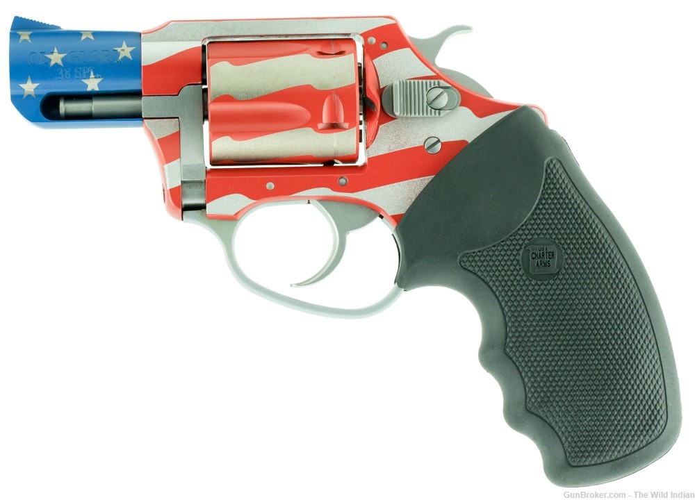 Charter Arms 23872 Undercover The Old Glory Small 38 Special, 5 Shot 2"-img-1