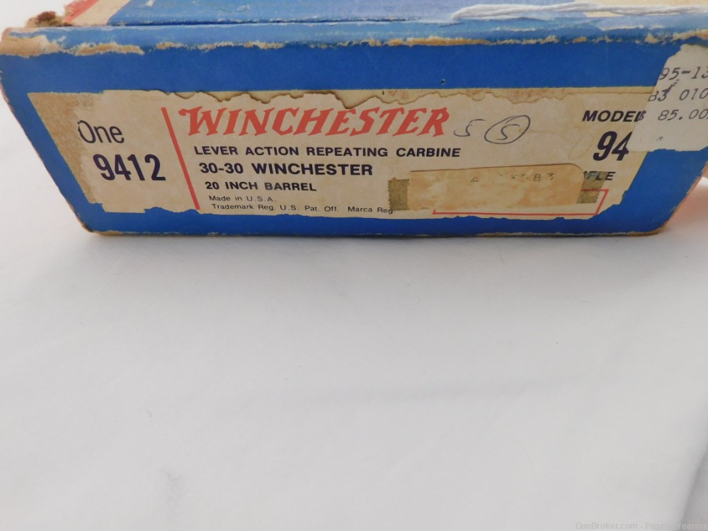 1975 Winchester 94 30-30 New In The Box Red White Blue-img-2
