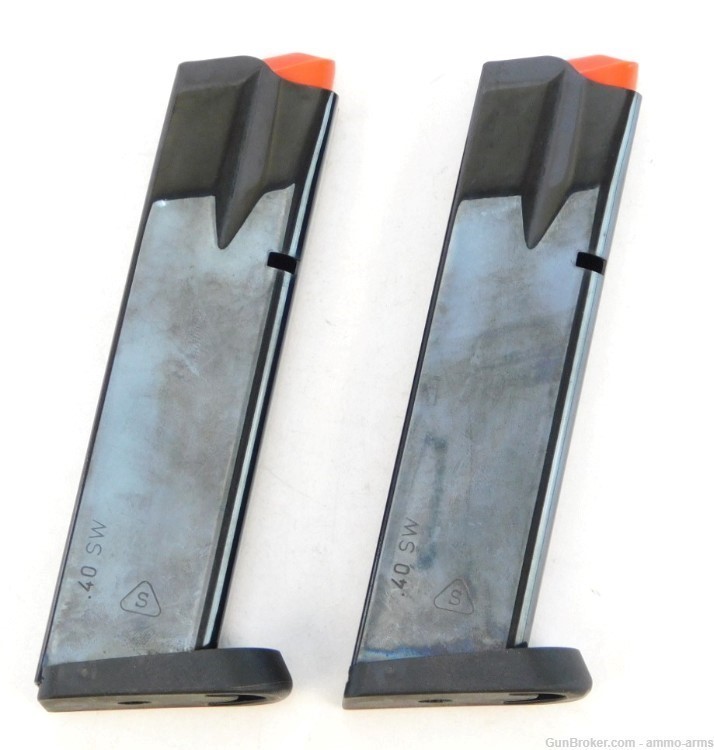 Two (2) Magnum Research Baby Eagle .40 S&W Magazines Brand New-img-1