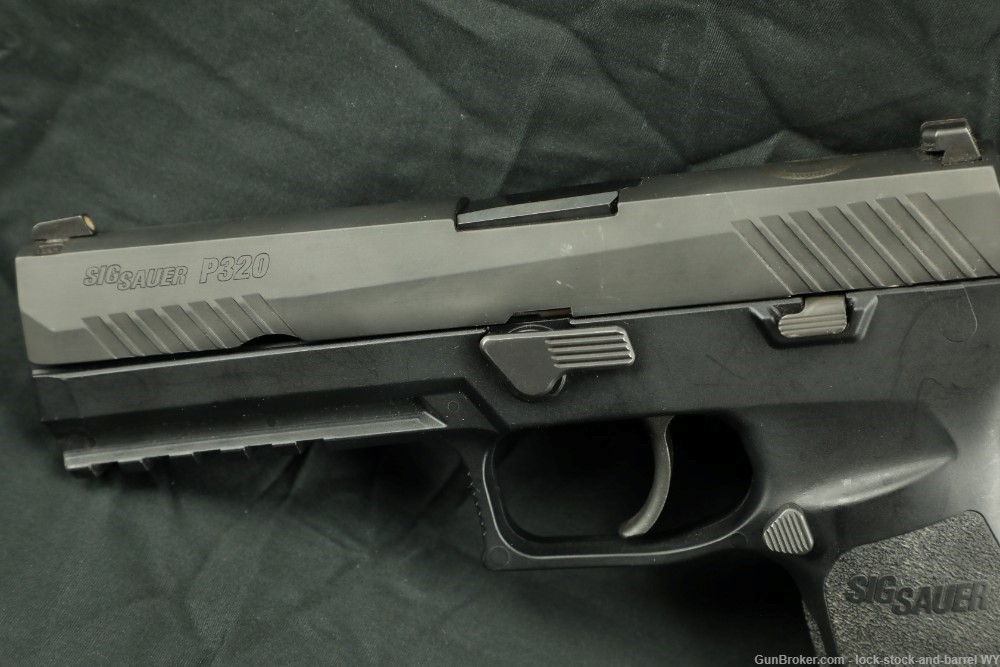 SIG Sauer P320F Full Size Nitron Texas Rangers 4.7” 9mm Semi-Auto Pistol-img-7