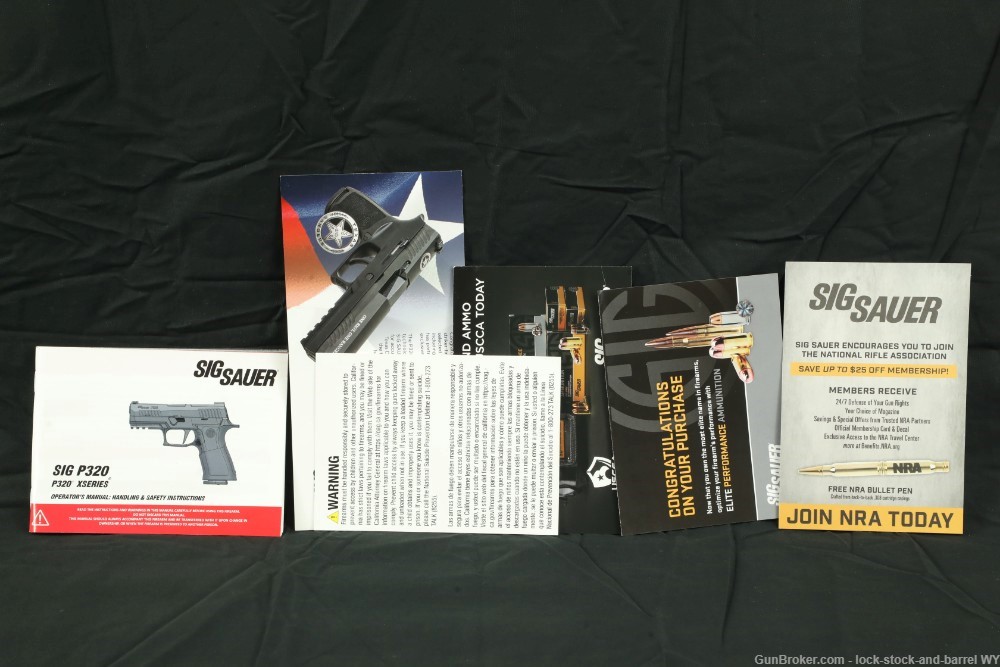 SIG Sauer P320F Full Size Nitron Texas Rangers 4.7” 9mm Semi-Auto Pistol-img-32