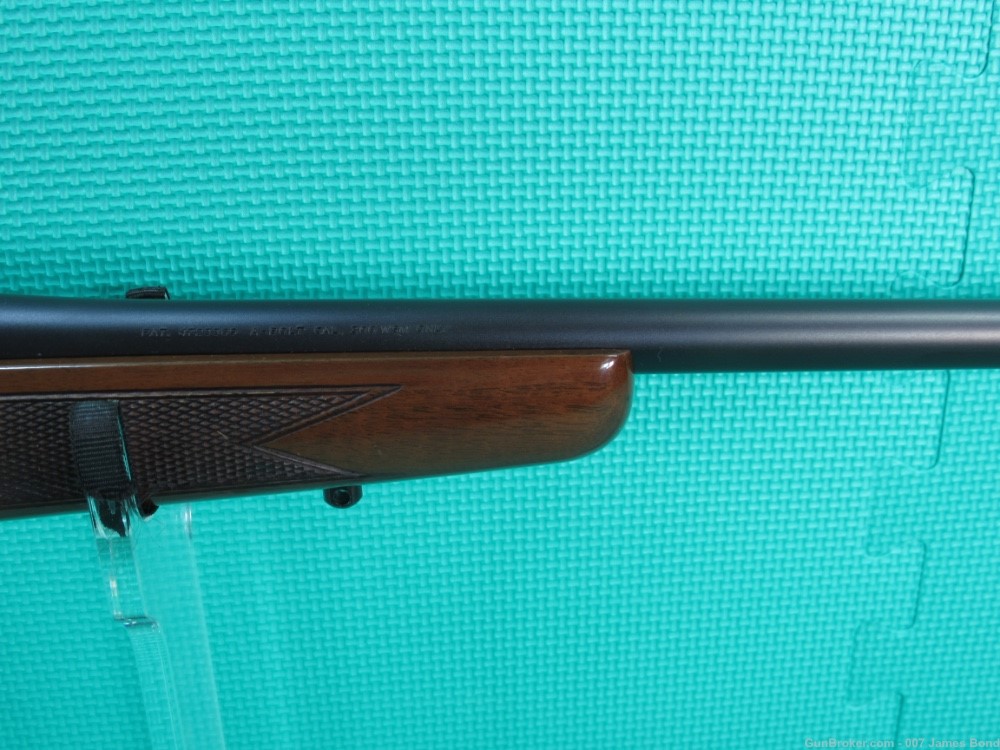 Browning A-Bolt Rifle 300 WSM Gloss Wood Stock Blued Finish 23” Very Nice-img-7
