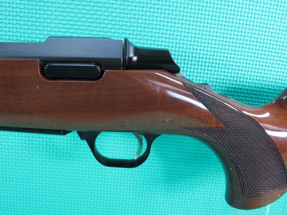 Browning A-Bolt Rifle 300 WSM Gloss Wood Stock Blued Finish 23” Very Nice-img-14