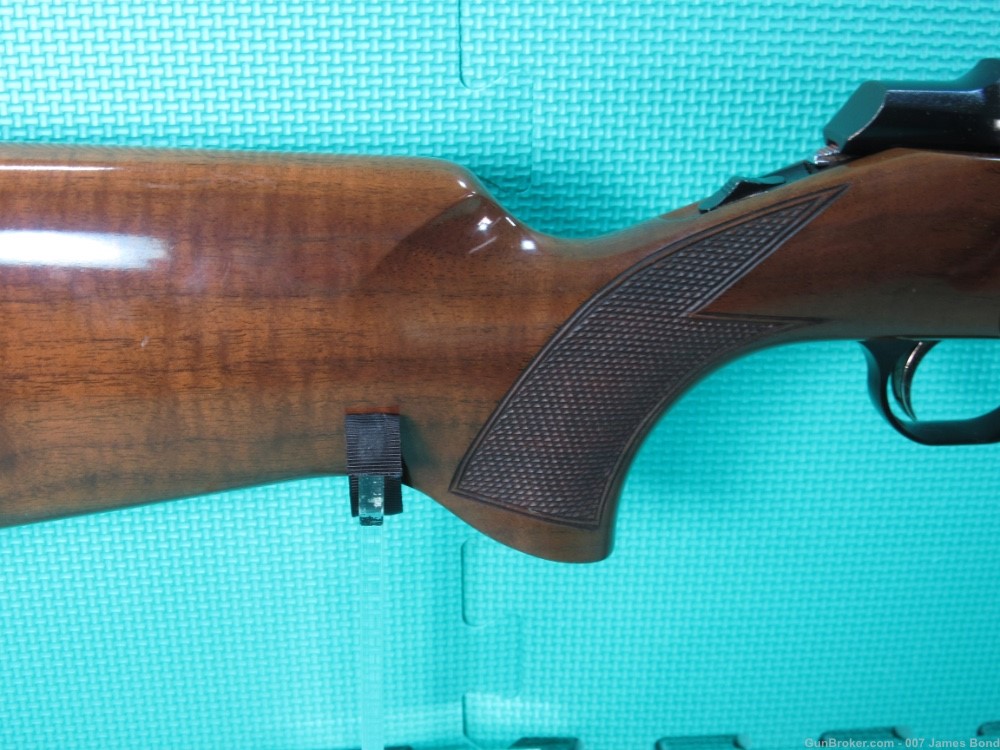 Browning A-Bolt Rifle 300 WSM Gloss Wood Stock Blued Finish 23” Very Nice-img-2