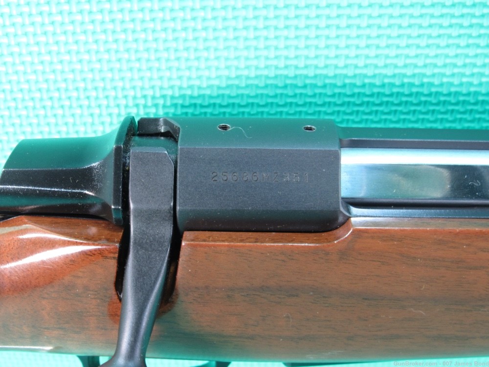 Browning A-Bolt Rifle 300 WSM Gloss Wood Stock Blued Finish 23” Very Nice-img-4