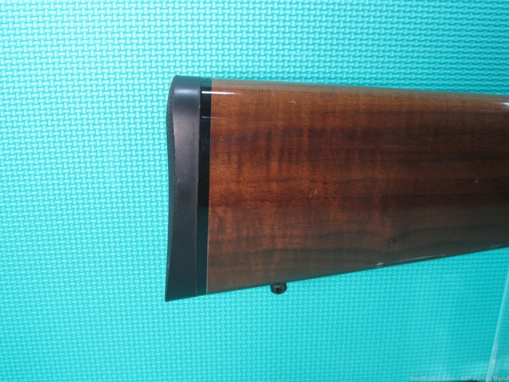 Browning A-Bolt Rifle 300 WSM Gloss Wood Stock Blued Finish 23” Very Nice-img-1