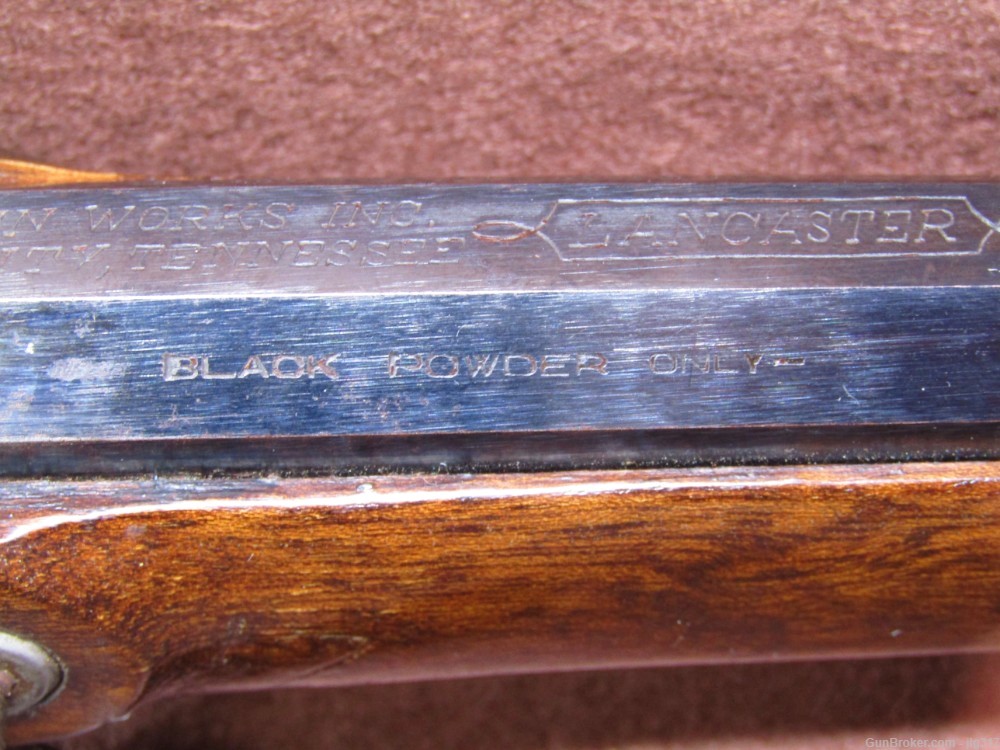 Dixie Gun Works Lancaster 45 Cal Black Powder Flintlock Rifle 36" Barrel-img-8